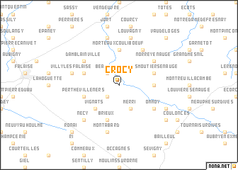 map of Crocy