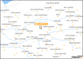 map of Croghan