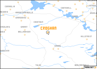 map of Croghan