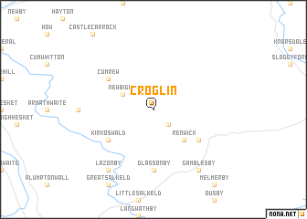 map of Croglin