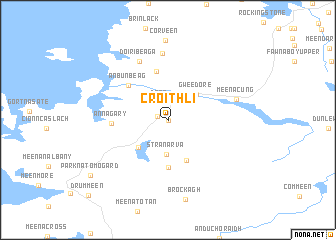 map of Croithlí