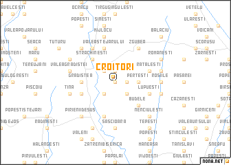 map of Croitori