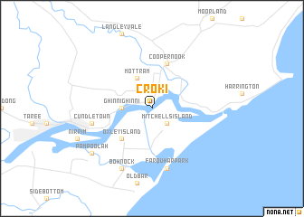 map of Croki