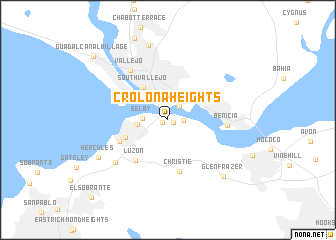 map of Crolona Heights