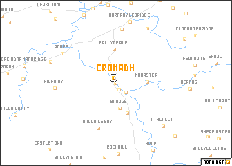 map of Cromadh