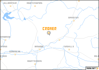 map of Cromer