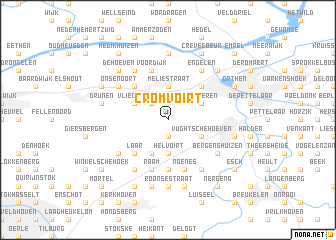 map of Cromvoirt