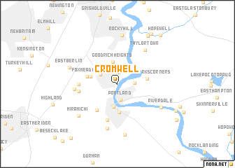 map of Cromwell