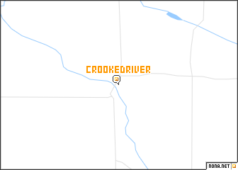 map of Crooked River