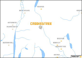 map of Crooked Tree