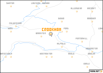 map of Crookham