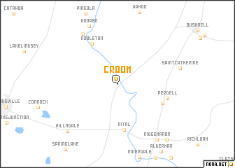 map of Croom