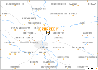 map of Cropredy