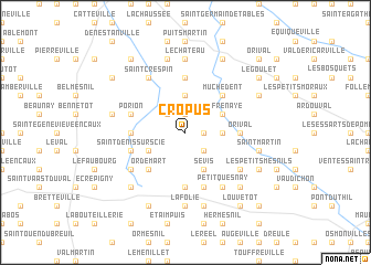 map of Cropus