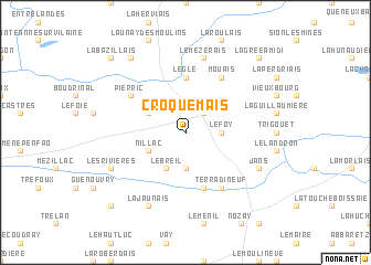 map of Croquemais