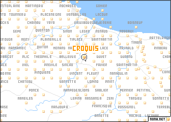 map of Croquis