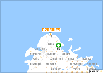 map of Crosbies