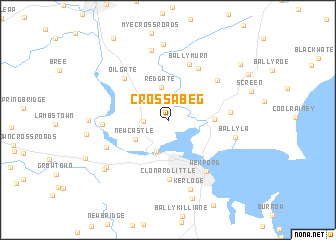 map of Crossabeg