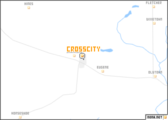 map of Cross City