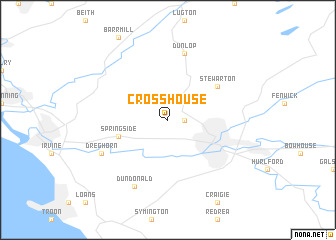 map of Crosshouse