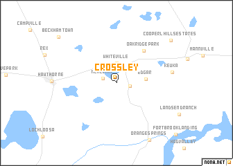 map of Crossley