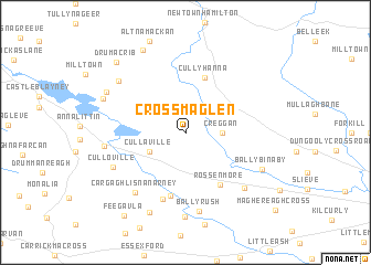 map of Crossmaglen