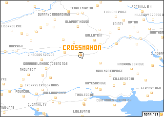 map of Cross Mahon