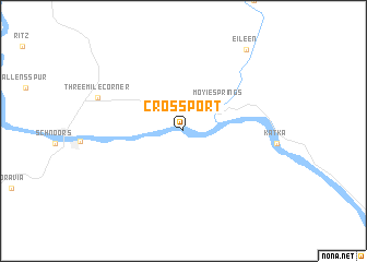 map of Crossport