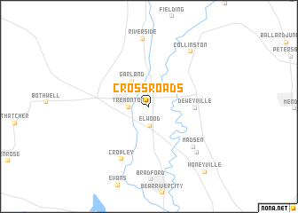 map of Crossroads