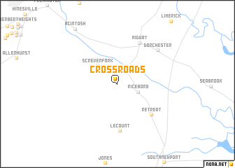 map of Crossroads