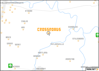 map of Crossroads