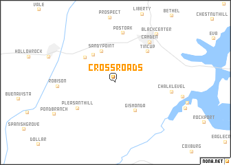 map of Crossroads