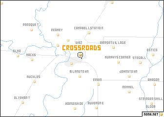 map of Crossroads