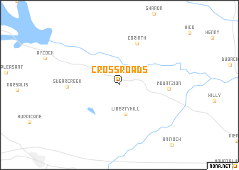 map of Crossroads