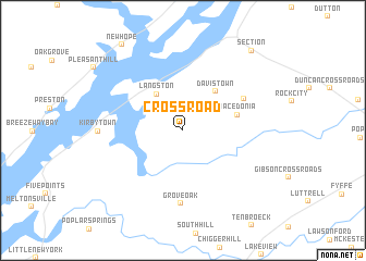 map of Crossroad