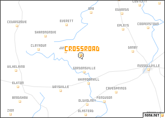 map of Crossroad