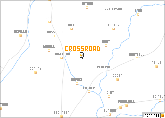 map of Crossroad