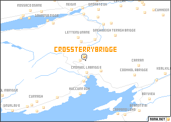 map of Crossterry Bridge