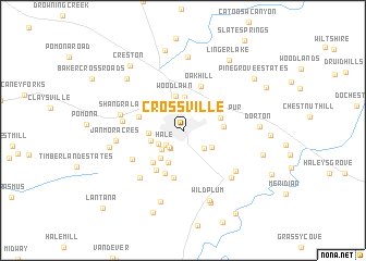 map of Crossville