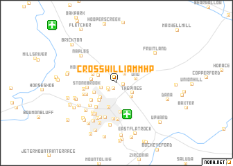 map of Cross William MHP