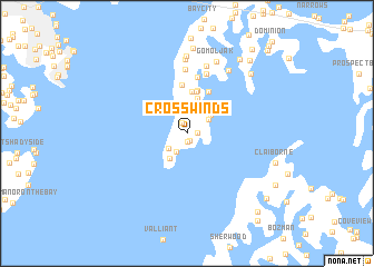map of Crosswinds