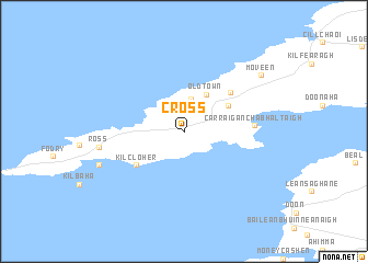 map of Cross