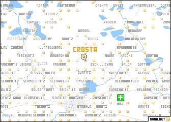 map of Crosta