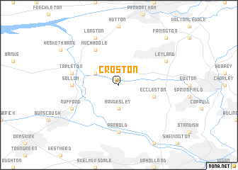 map of Croston