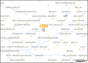 map of Cros