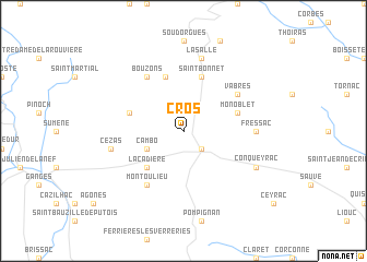 map of Cros