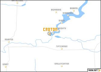 map of Croton