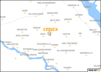 map of Crouch