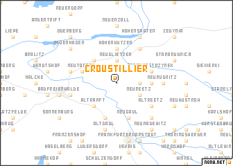 map of Croustillier