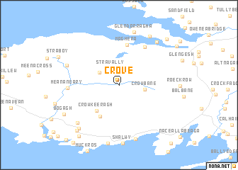 map of Crove